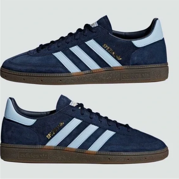 adidas Handball Spezial Collegiate Navy / Clear Sky - Picture 6 of 14